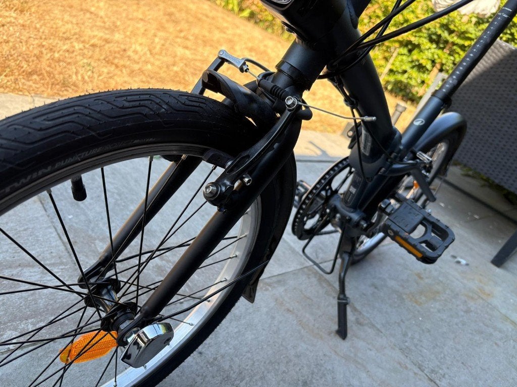 Vouwfiets B'TWIN Fold 500 Decathlon, Fietsen en Brommers, Fietsen | Vouwfietsen, 20 inch of meer, Velgrem, Versnellingen, Nieuw