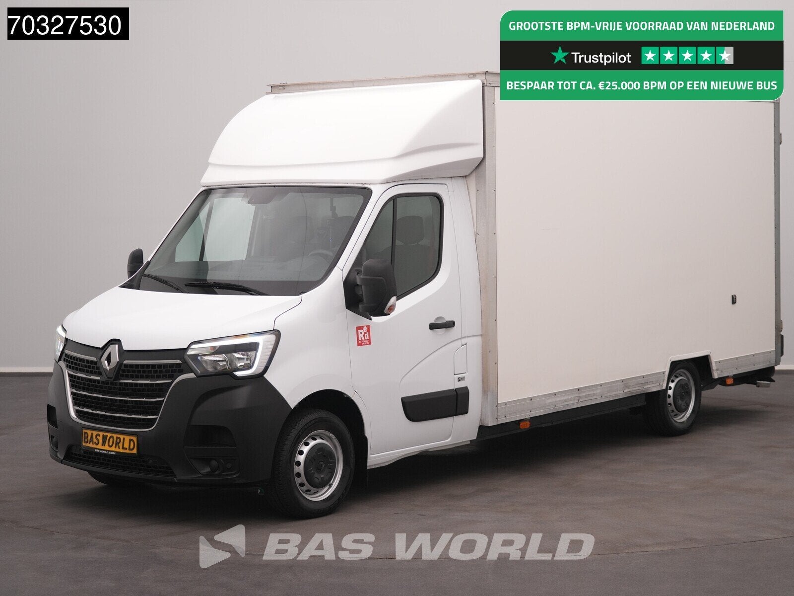 Renault Master 145PK Lowliner Bakwagen LED Navi Airco Cruise, 145 ch, Achat, Euro 6, Entreprise