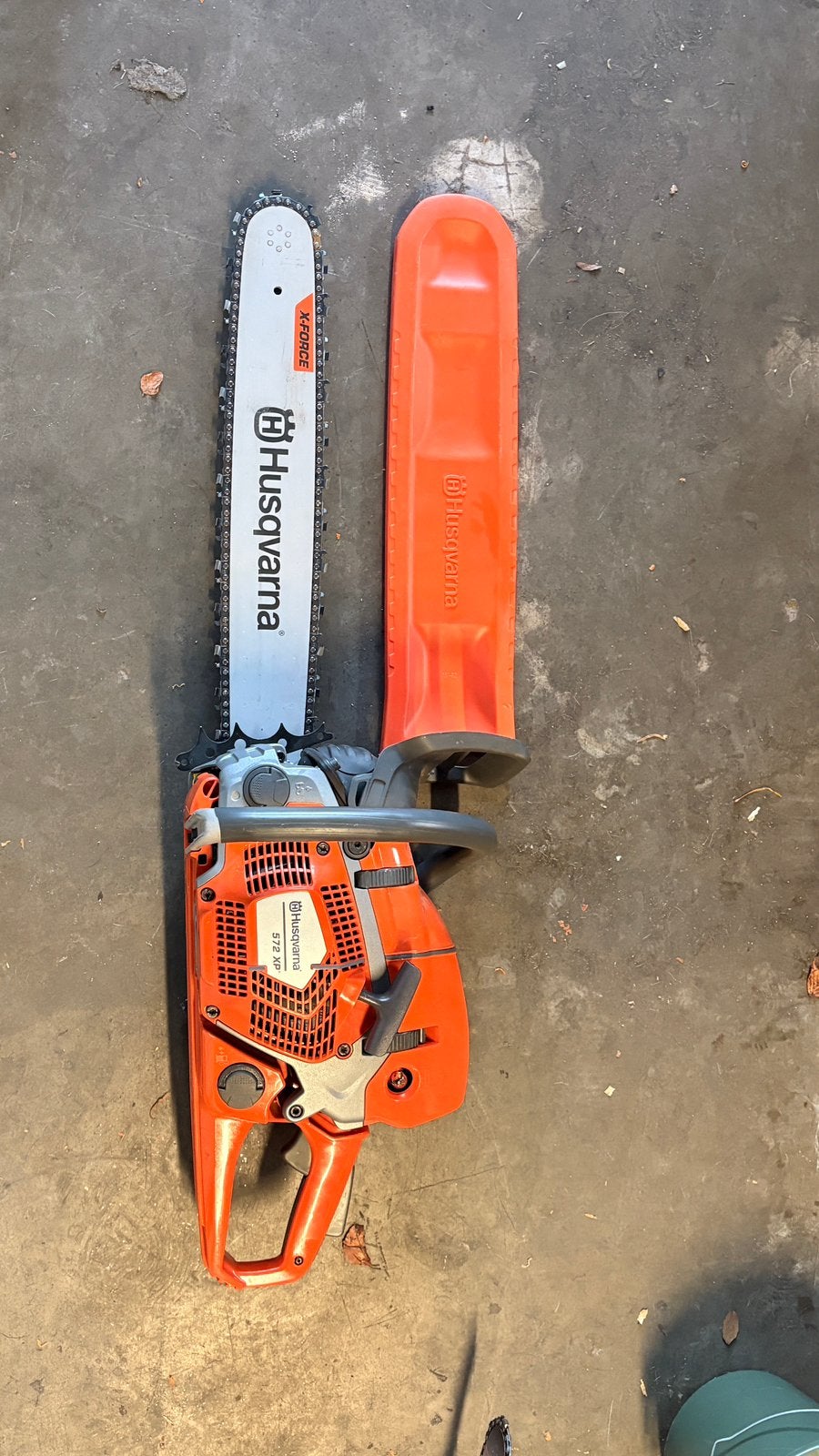 Husqvarna 572xp, Ophalen, Zo goed als nieuw