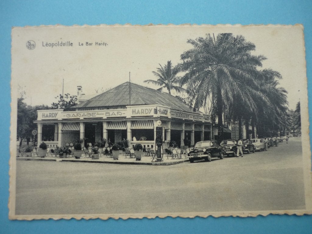 Congo - 5 ansichtkaarten, Verzenden