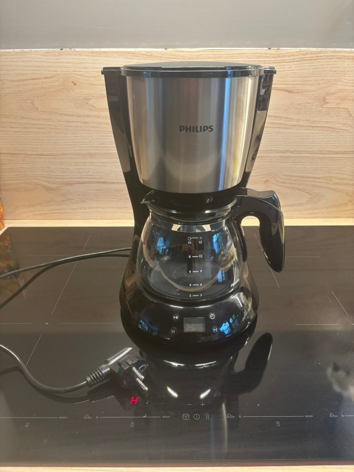 Cafetière à filtre Philips Daily HD7462/20 Silver, Café moulu, Utilisé, 10 tasses ou plus, Enlèvement