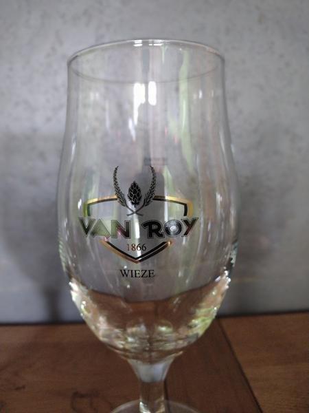 Bierglazen Van Roy, Ophalen of Verzenden, Zo goed als nieuw, Glas of Glazen, Overige merken