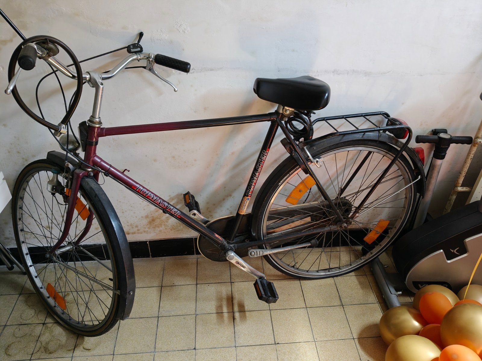 Herenfiets, Ophalen
