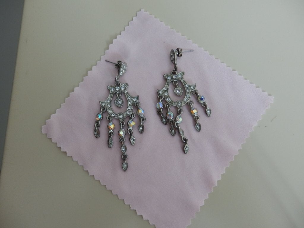 nieuwe prachtige feestelijke oorbellen, Bijoux, Sacs & Beauté, Boucles d'oreilles, Neuf, Enlèvement, Argent, Pendantes