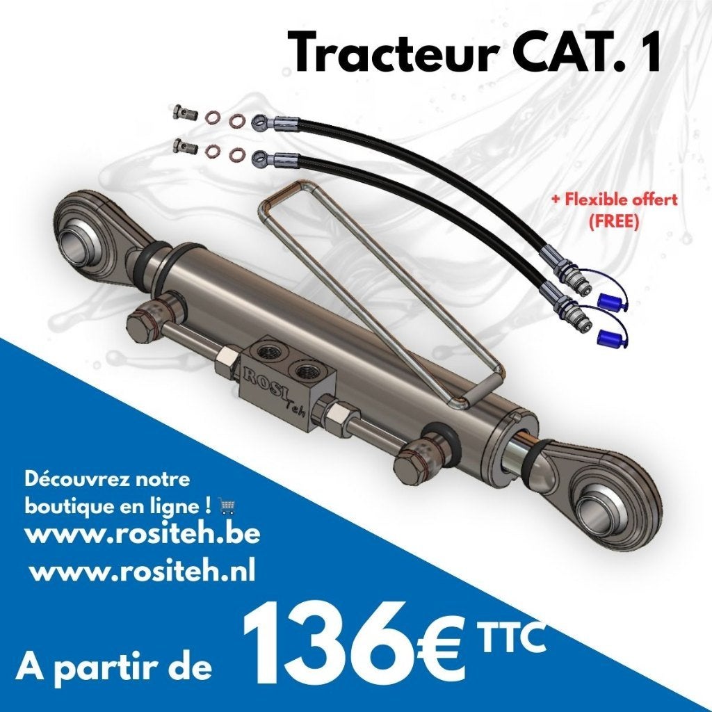 Barre de Poussée hydraulique CAT1, Envoi
