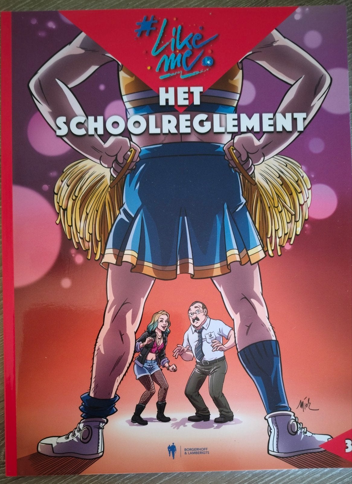 Like Me - Het schoolreglement, Ophalen, Kristof Fagard; Yoyce Beullens; Tom Bouden; Michael Vincent, Eén stripboek, Nieuw