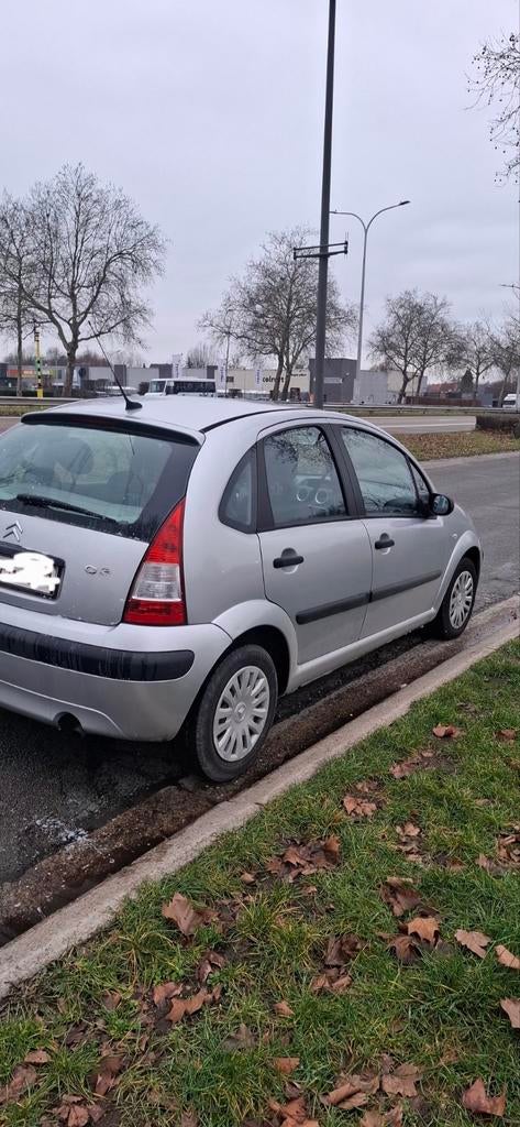 Citroën C3 Benzine 2008, Autos, Achat, Particulier, Essence, Gris