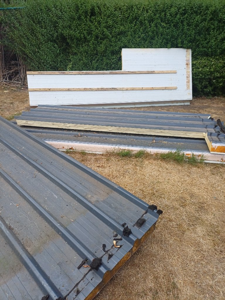 Dakplaten, Ophalen, Gebruikt, Overige materialen, 50 tot 100 mm