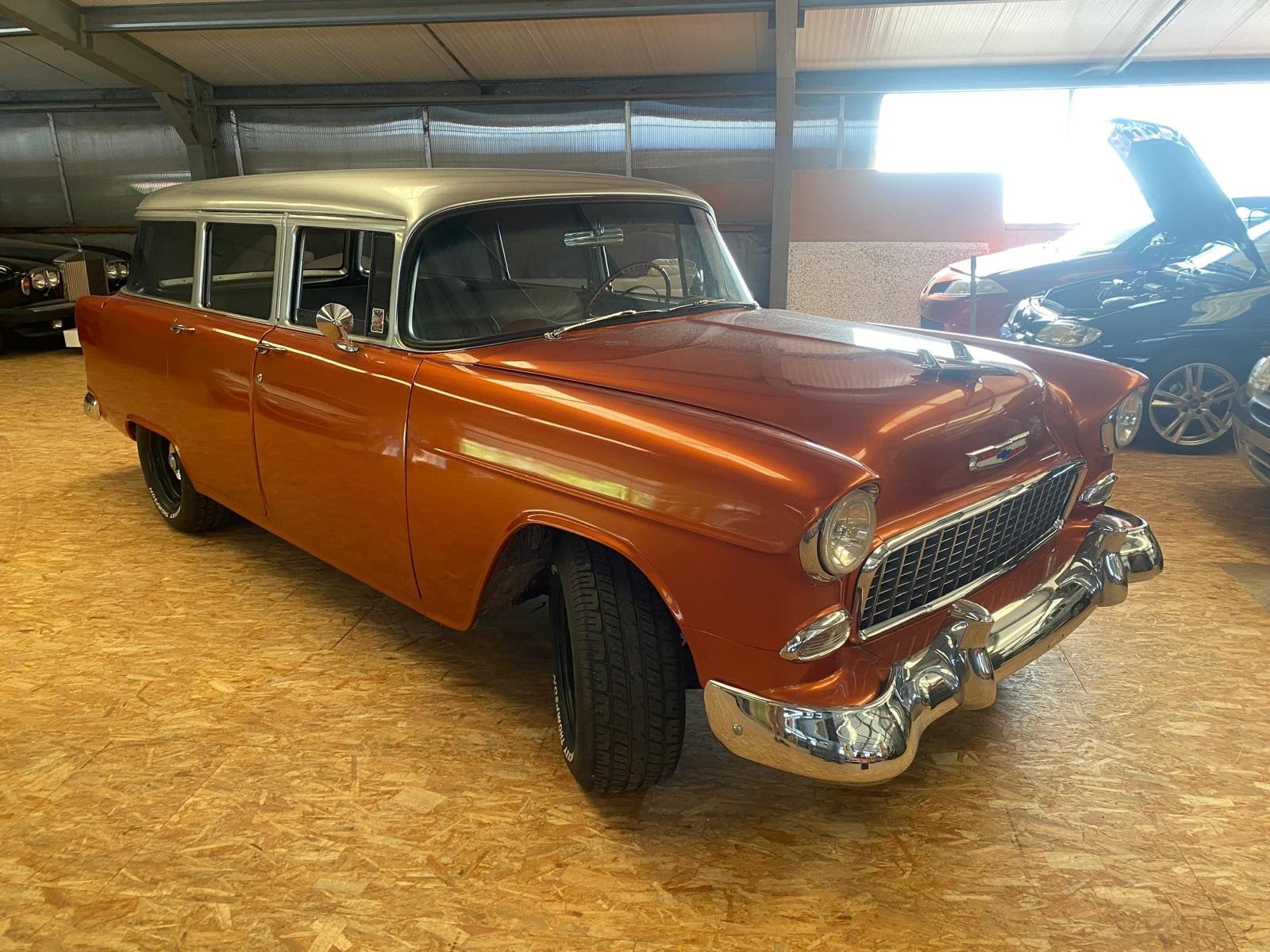 '55 chevrolet 210 4dr wagon, foto 7