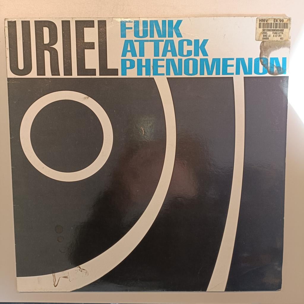Maxi single Uriel - Funk Attack Phenomenon, Cd's en Dvd's, Ophalen of Verzenden, Jazz