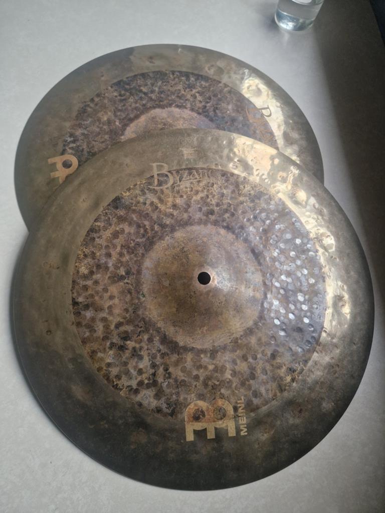 Meinl byzance dual hihat 15 inch, Muziek en Instrumenten, Drumstellen en Slagwerk, Ophalen of Verzenden