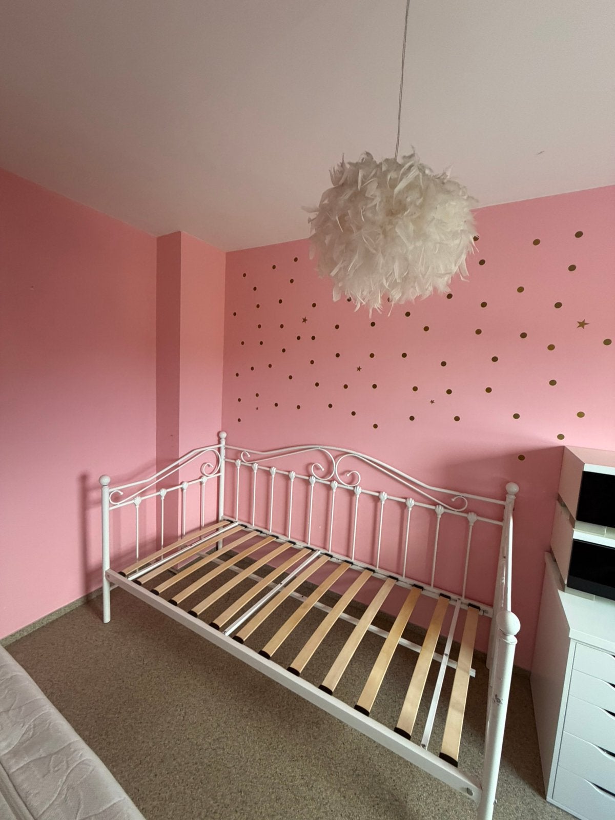 MeisjesBed zonder matras, Enlèvement, 180 cm ou plus, Matelas