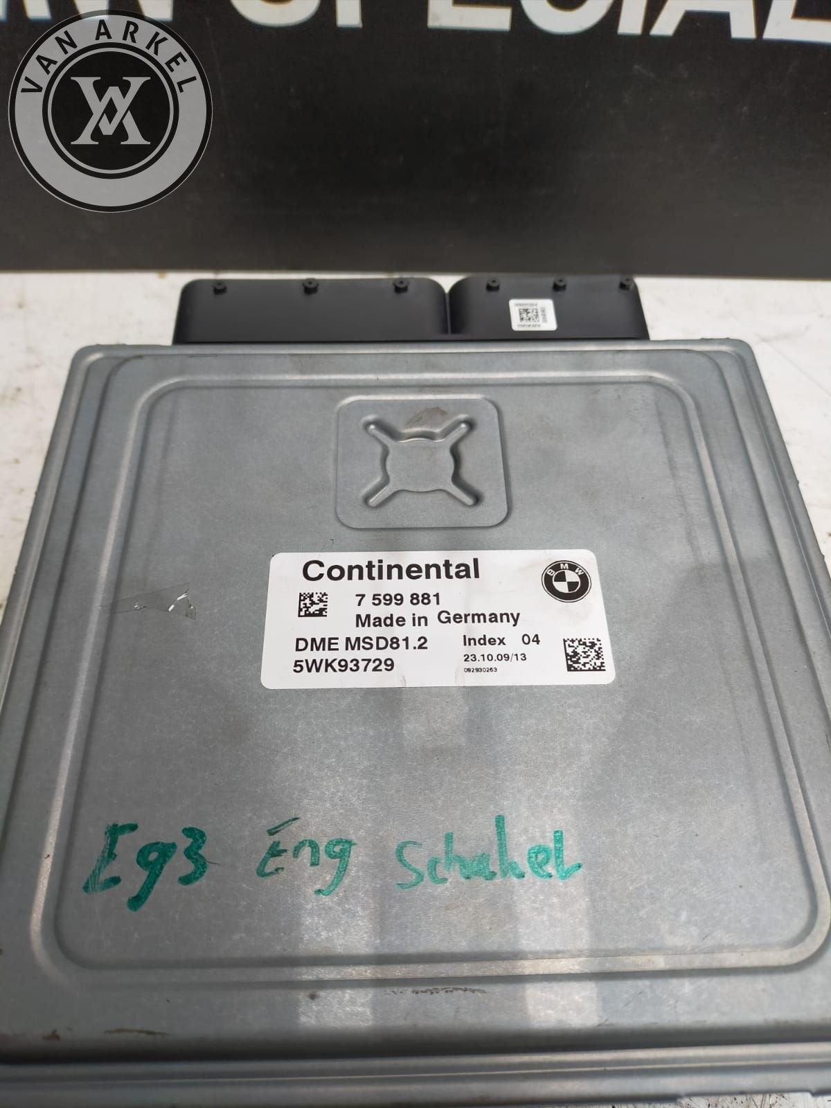 BMW E93 ECU 320i n43b20 Schakel 7599881 set, -, Utilisé, -, -