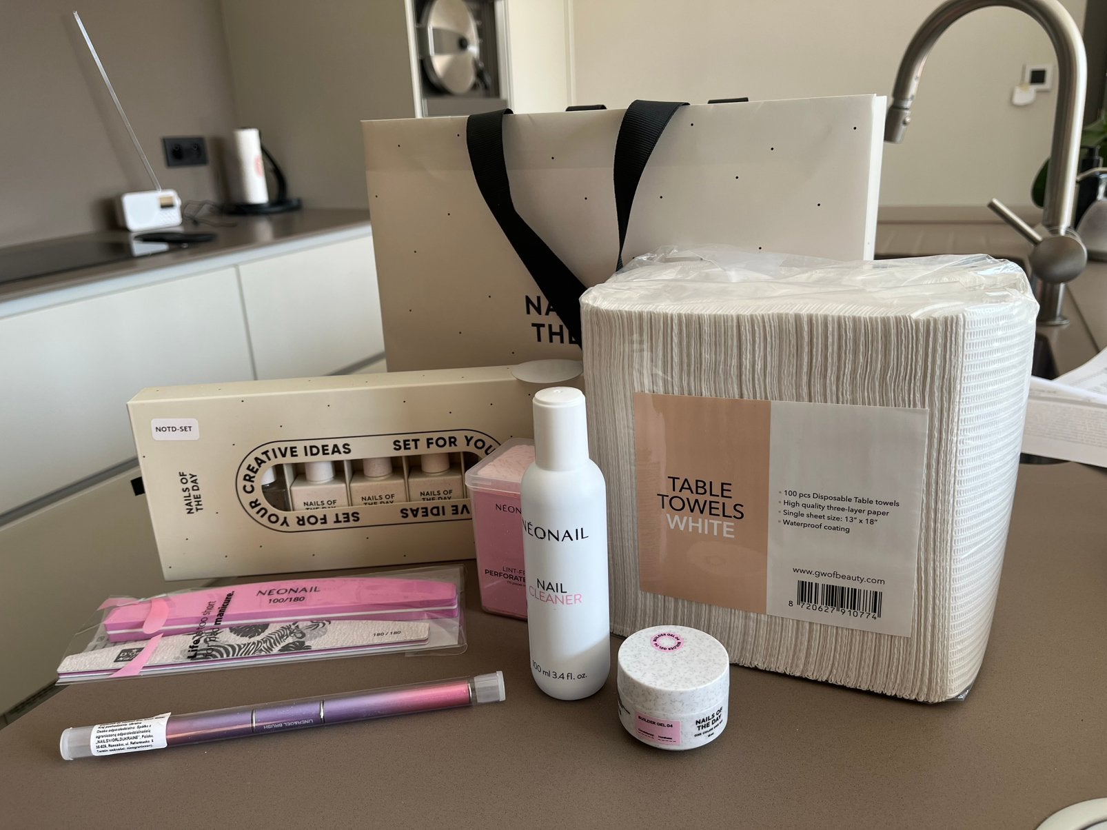 Volledige set gelnagels/manicure/BIAB/pedicure/gellak, Handtassen en Accessoires, Uiterlijk | Cosmetica en Make-up, Ophalen, Nieuw