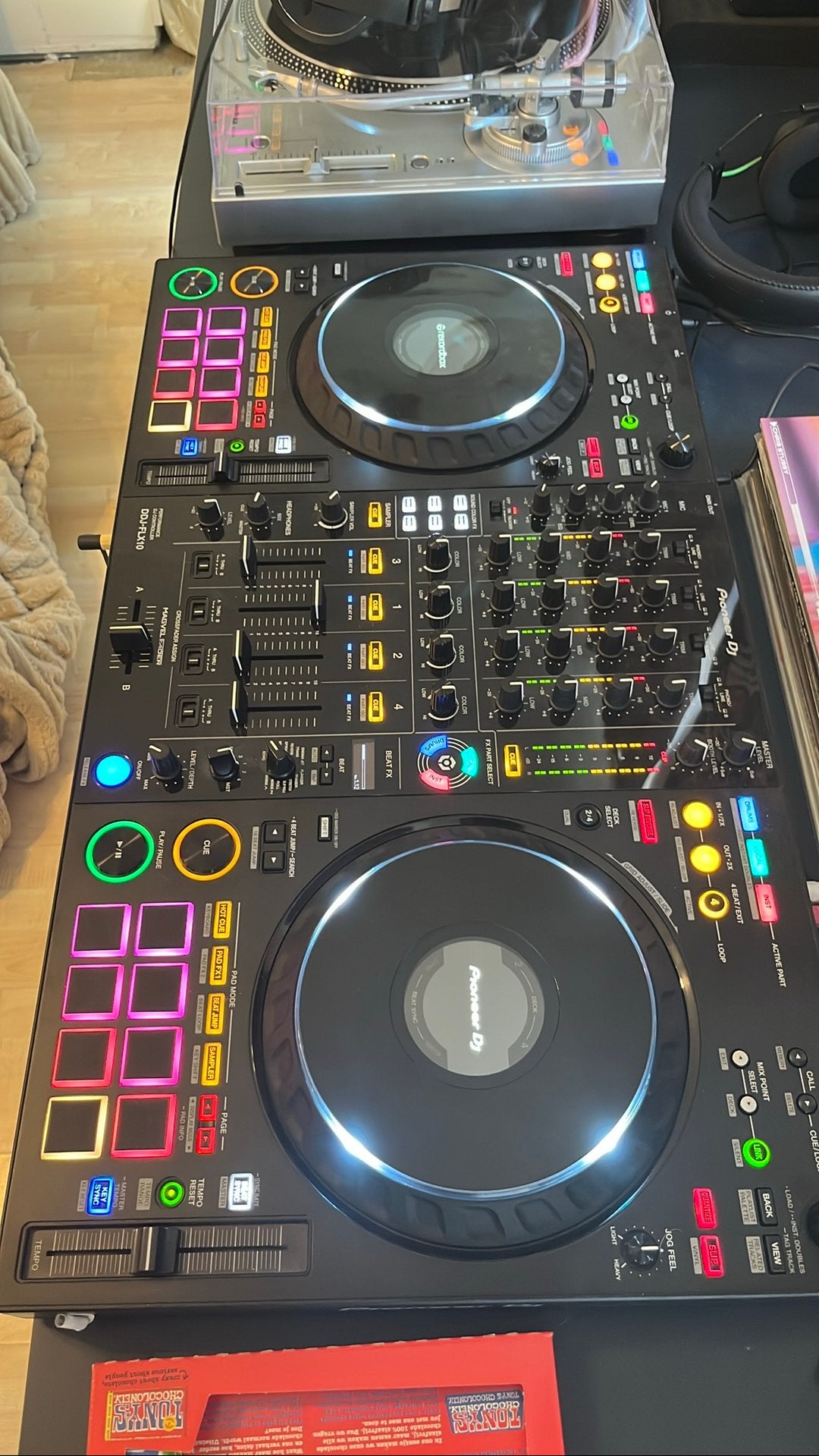 DDJ-FLX10, Ophalen of Verzenden, Zo goed als nieuw, Draaitafel, Pioneer
