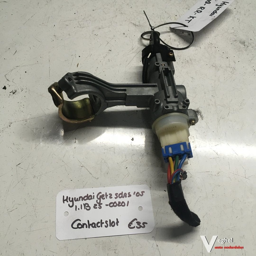 Hyundai Getz 5 drs 1.1 B 2005 2500201  Contactslot met sleut, Gebruikt, -, -, Ophalen of Verzenden