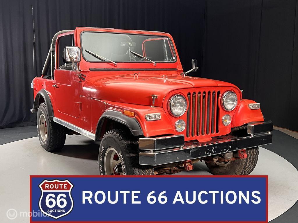Jeep CJ-7 | 1978 | Route 66 Auctions, Autos, Oldtimers & Ancêtres, Jeep, Achat, Entreprise, Boîte manuelle