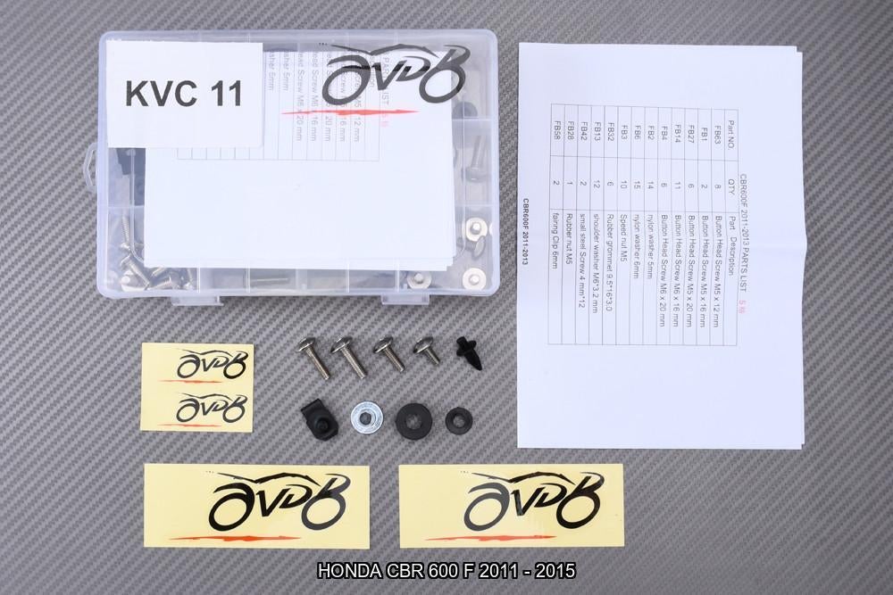 Kit visserie spécifique pour HONDA CBR 600 F 2011 - 2015, Enlèvement ou Envoi, Neuf