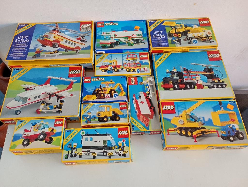 Lego lot van meerdere Legoland sets, Gebruikt, Lego, Ophalen of Verzenden, Compleet