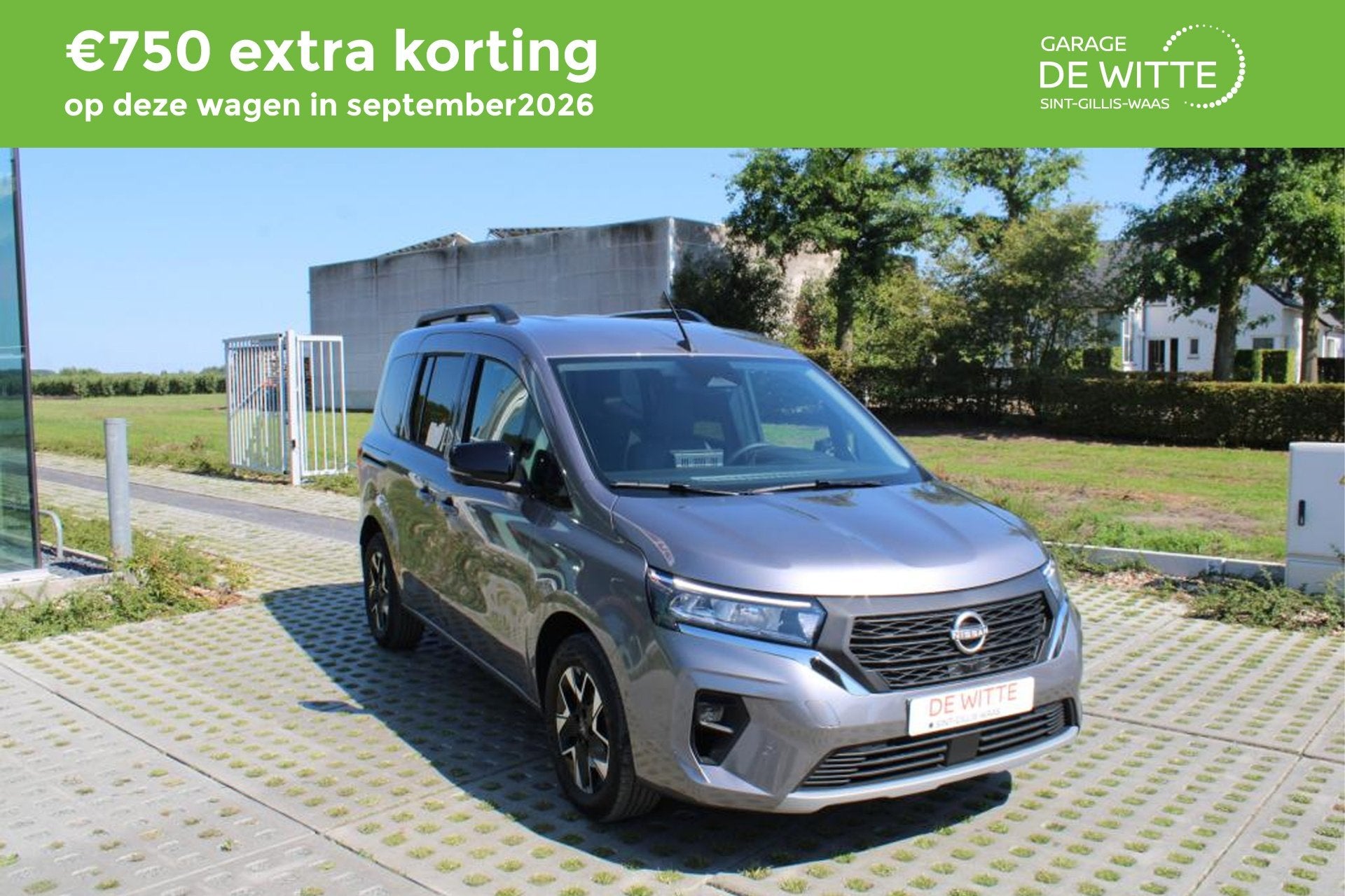 Nissan Townstar COMBI L1H1 TEKNA, Auto's, Nissan, Overige kleuren, Leder en Stof, Nieuw, 131 pk
