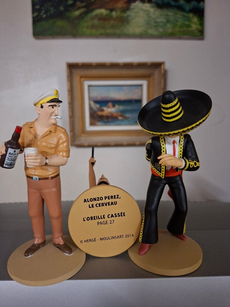 6 nieuwe figuren van Hergé Moulinsart, Ophalen of Verzenden, Nieuw, Overige typen