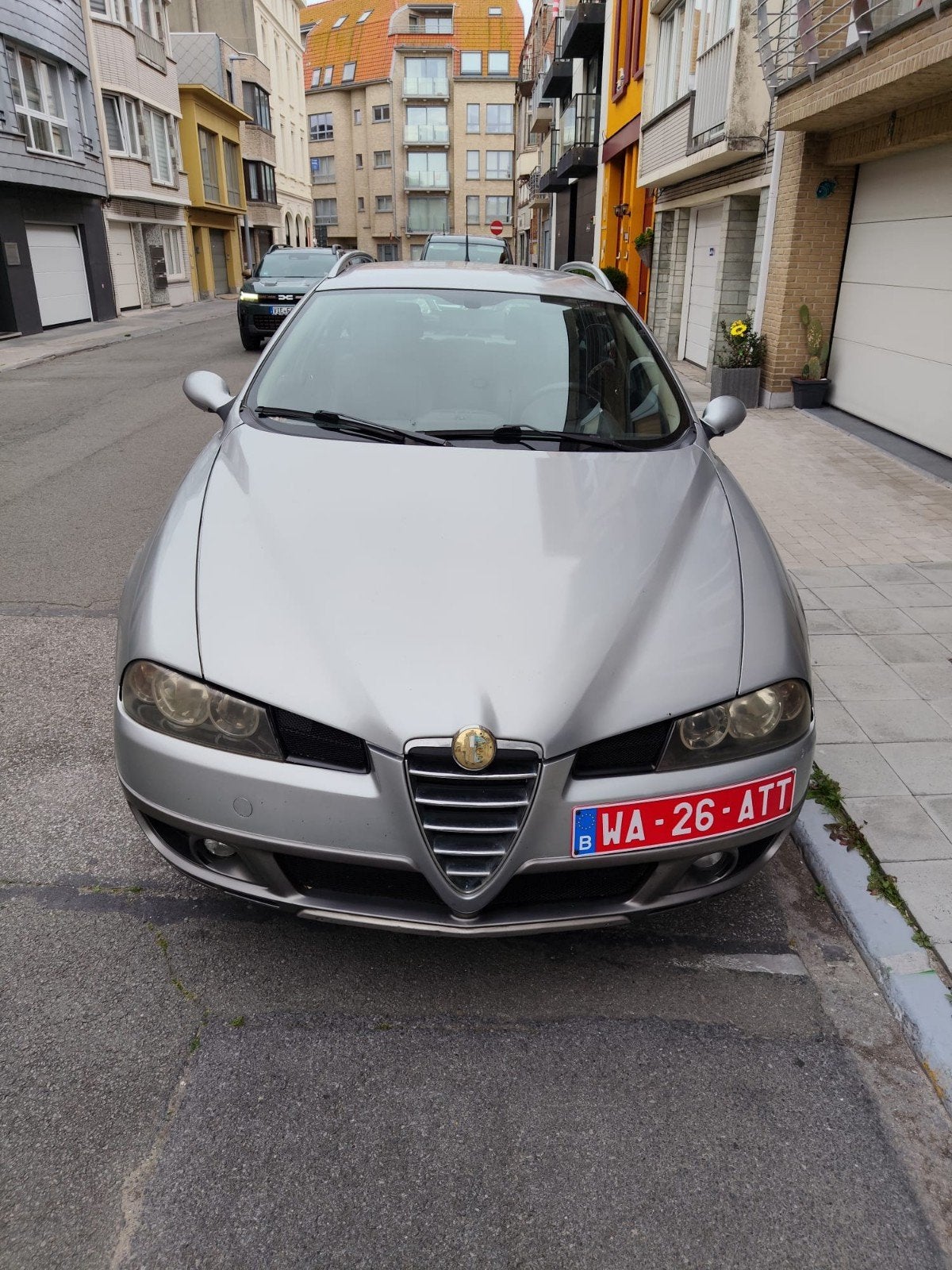 Alfa Romeo 156 4x4, Auto's, Zwart, Leder, Particulier, 4x4