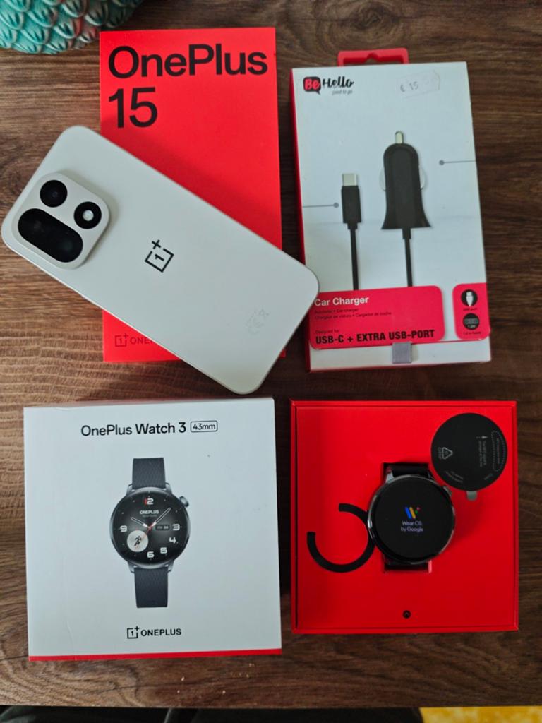 Oneplus 15 512gb Watch3 als nieuw  te koop/te ruil, Telecommunicatie, Ophalen of Verzenden, Samsung