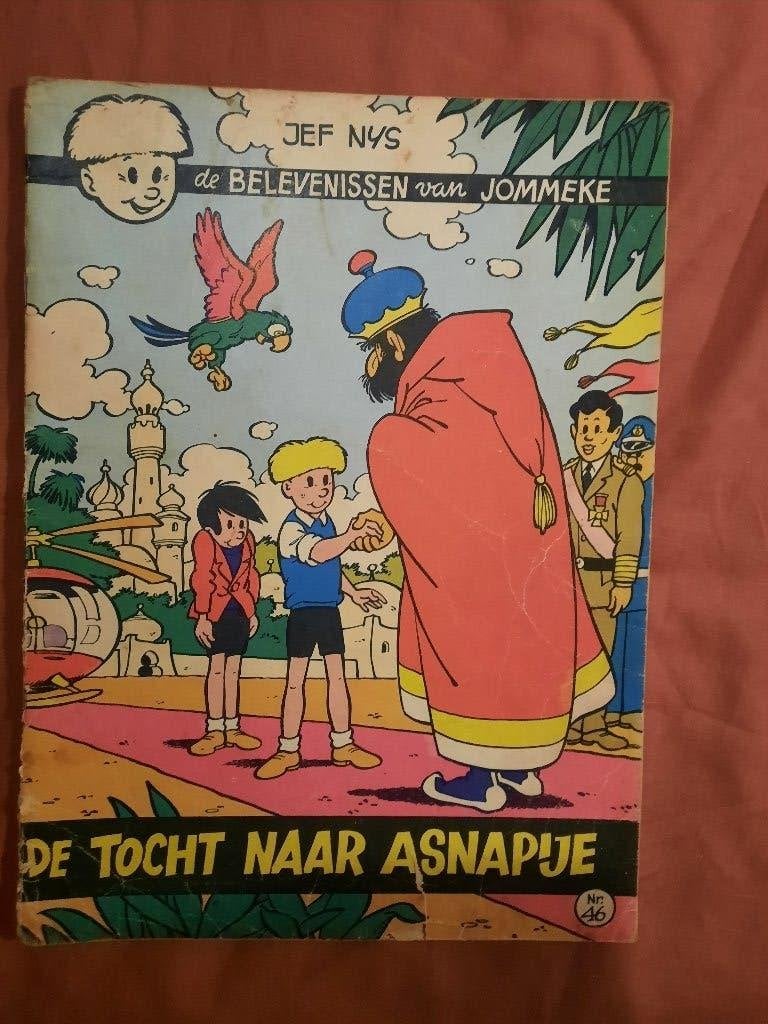 Jommeke 46: de tocht naar Asnapije, Eén stripboek, Ophalen of Verzenden, Gelezen