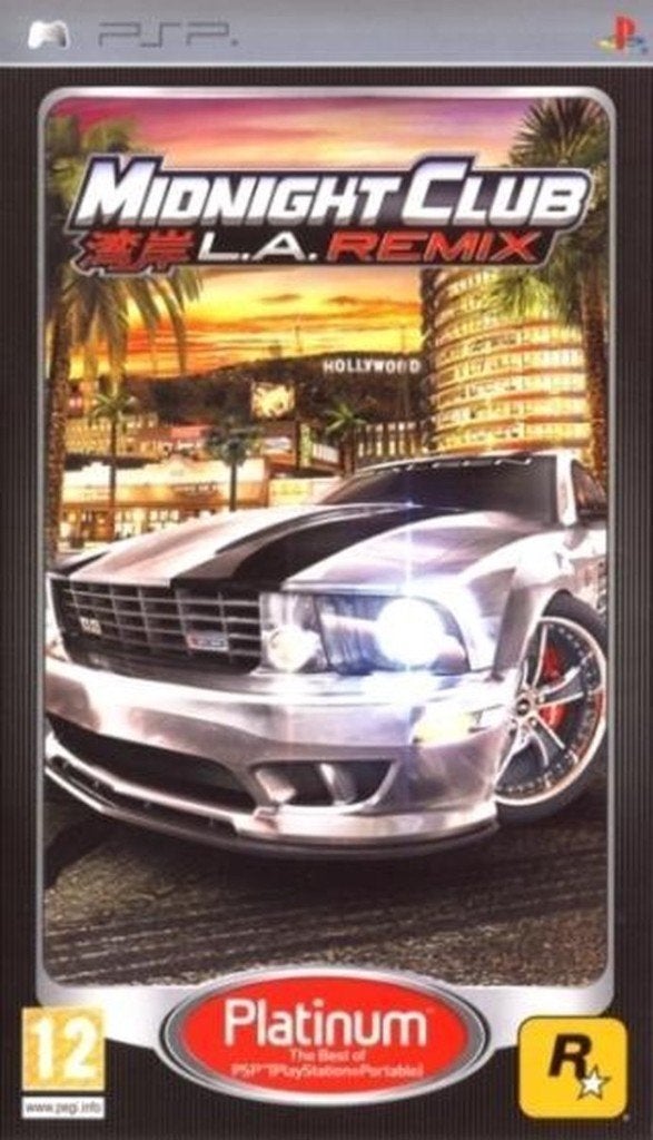 Midnight Club L.A. Remix Platinum, Consoles de jeu & Jeux vidéo, Jeux | Sony PlayStation Portable, Enlèvement ou Envoi, 1 joueur