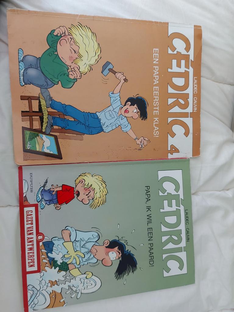 Strip Cedric, Boeken, Ophalen