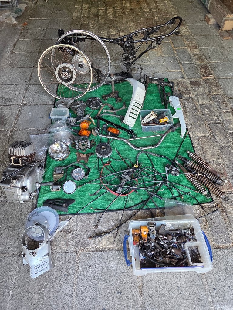 Yamaha TY50 - DT50M onderdelen, Ophalen, Gebruikt, Overige typen, Yamaha