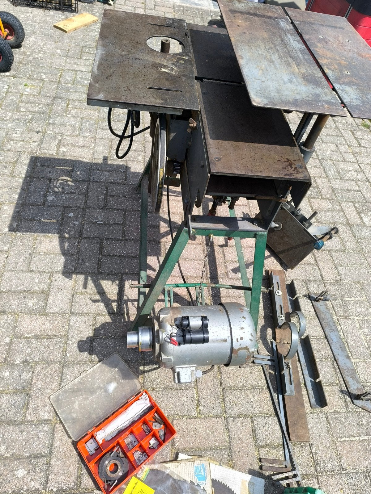 combiné à bois, Enlèvement