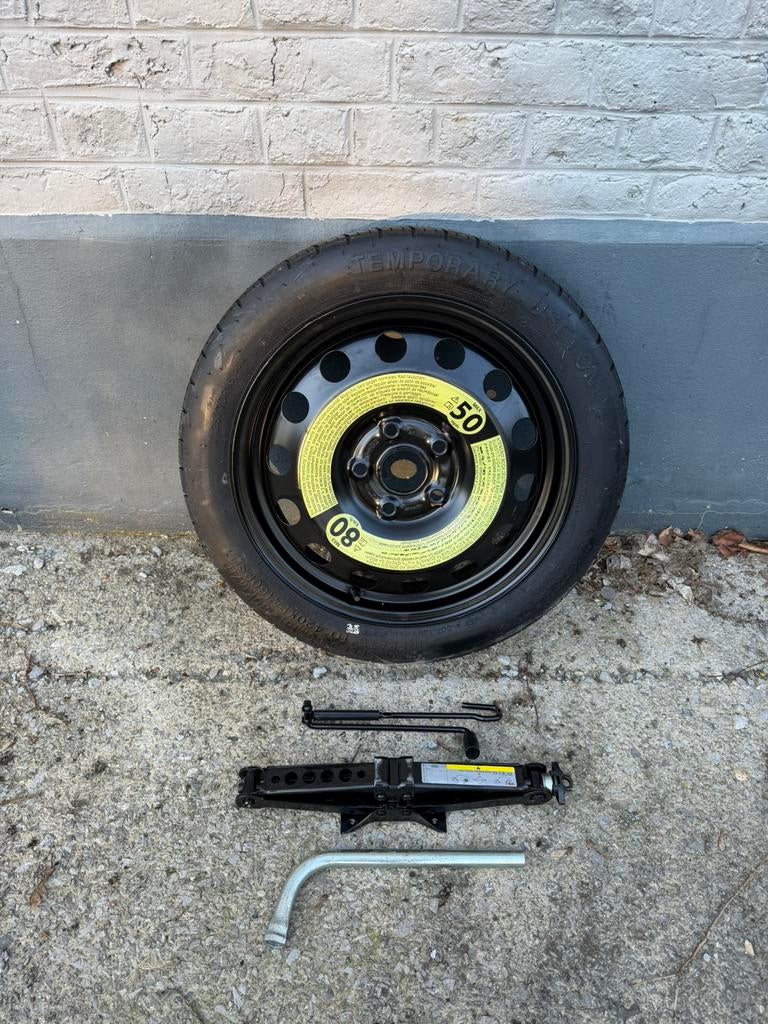 Roue de secours 125 70 16p 5par112 Vw Audi Seat Skoda, Autos : Pièces & Accessoires, Enlèvement ou Envoi, 16 pouces