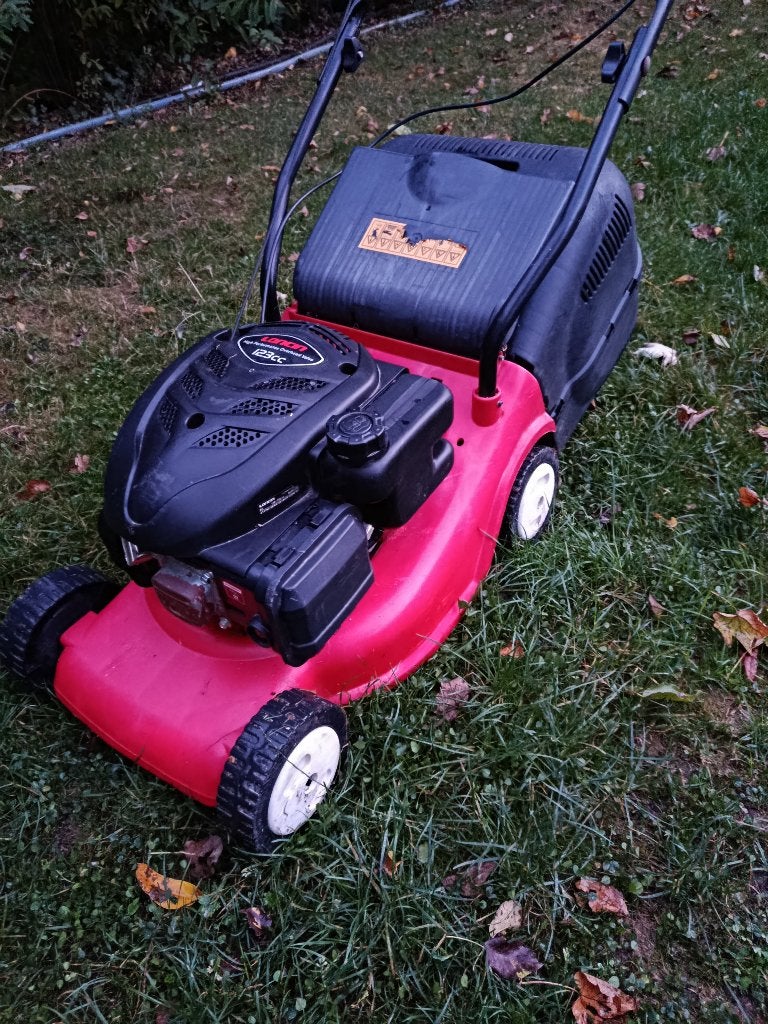 A vendre tondeuse, Jardin & Terrasse, Tondeuses à gazon à essence, 40 à 49 cm, Enlèvement, Utilisé