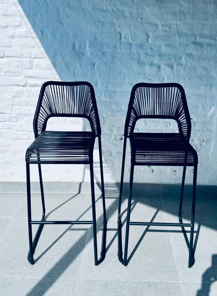 Barkruk voor buiten/binnen - 2 stuks, 2 krukken, Ophalen, Zo goed als nieuw