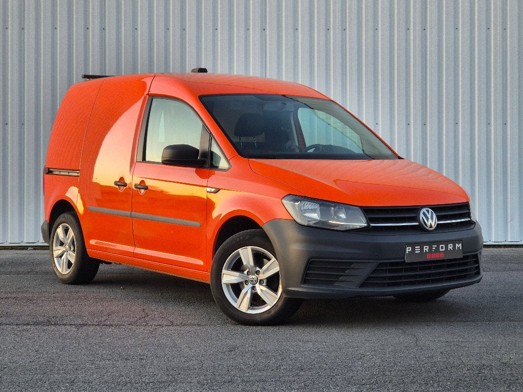 VW Caddy 2.0TDI, 2020, BTW wagen, Dealer onderhouden., Auto's, Voorwielaandrijving, 4 deurs, Bedrijf, 2 zetels