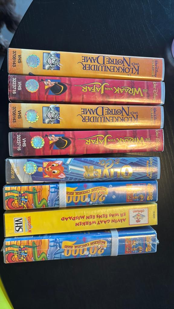 Video’s tekenfilms, Cd's en Dvd's, VHS | Kinderen en Jeugd, Ophalen, Zo goed als nieuw