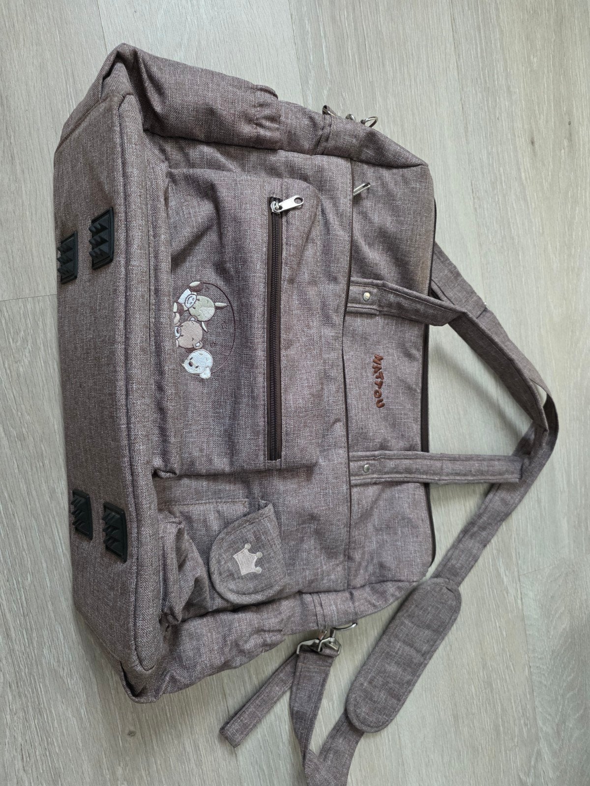 Sac à langer Nattou, Verzorgingstas, Bruin, Overige merken, Ophalen of Verzenden