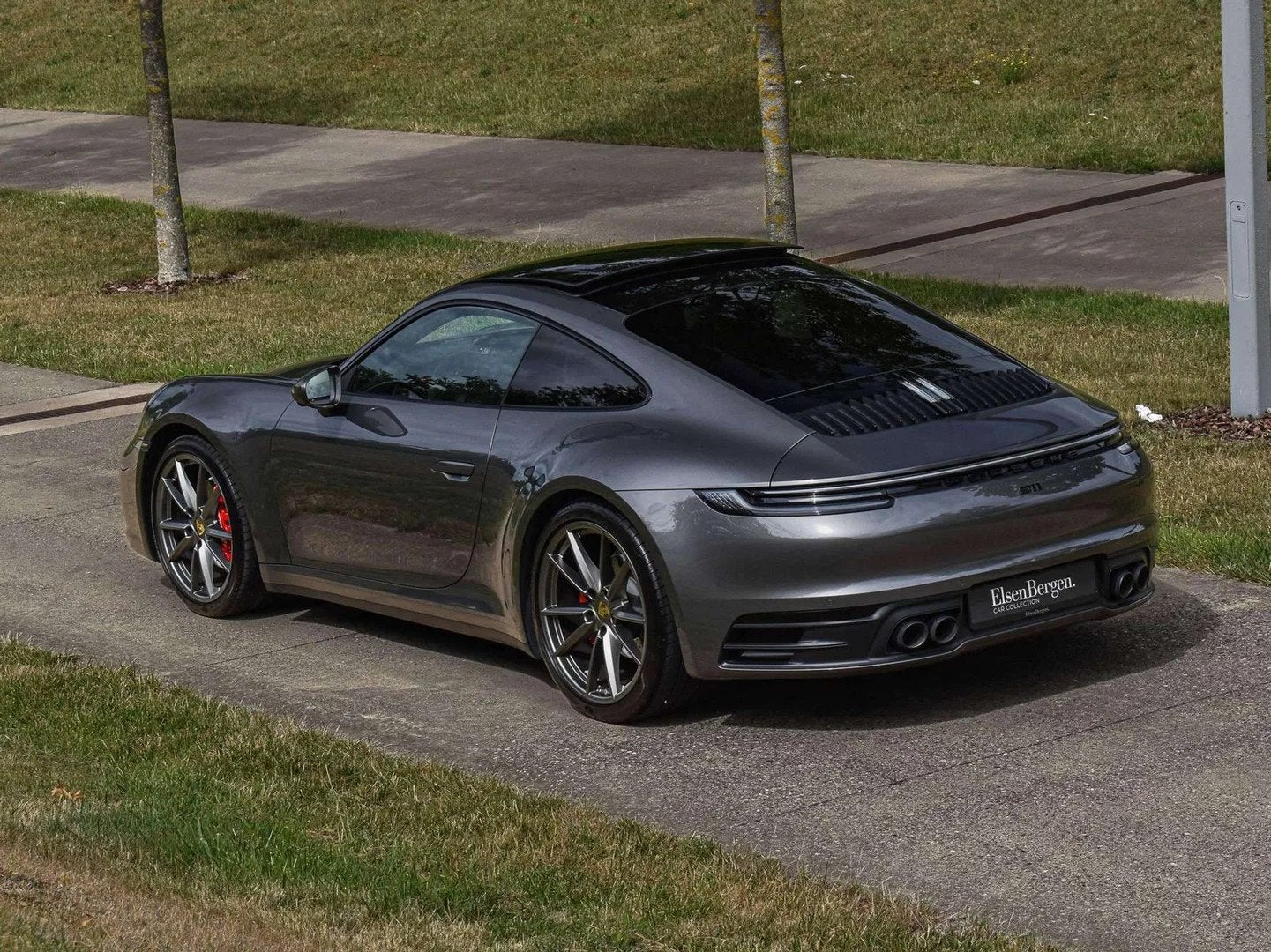 Porsche 911 CARRERA 992 2 Coupé / Agate Grey / TOP SPEC / T, Auto's, Automaat, 4 zetels, Gebruikt, 1960 kg