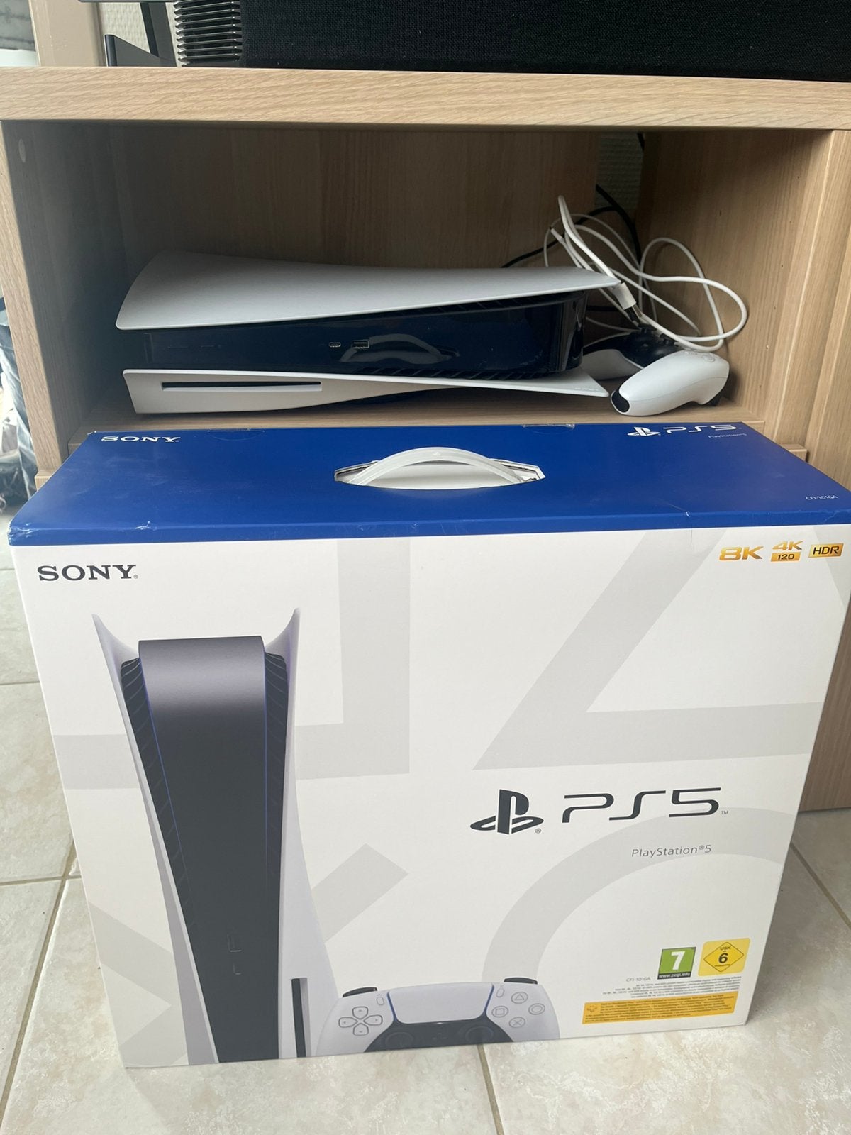 Playstation 5 - disc editie + controller, Games en Spelcomputers, Spelcomputers | Sony PlayStation 5, Ophalen, Zo goed als nieuw