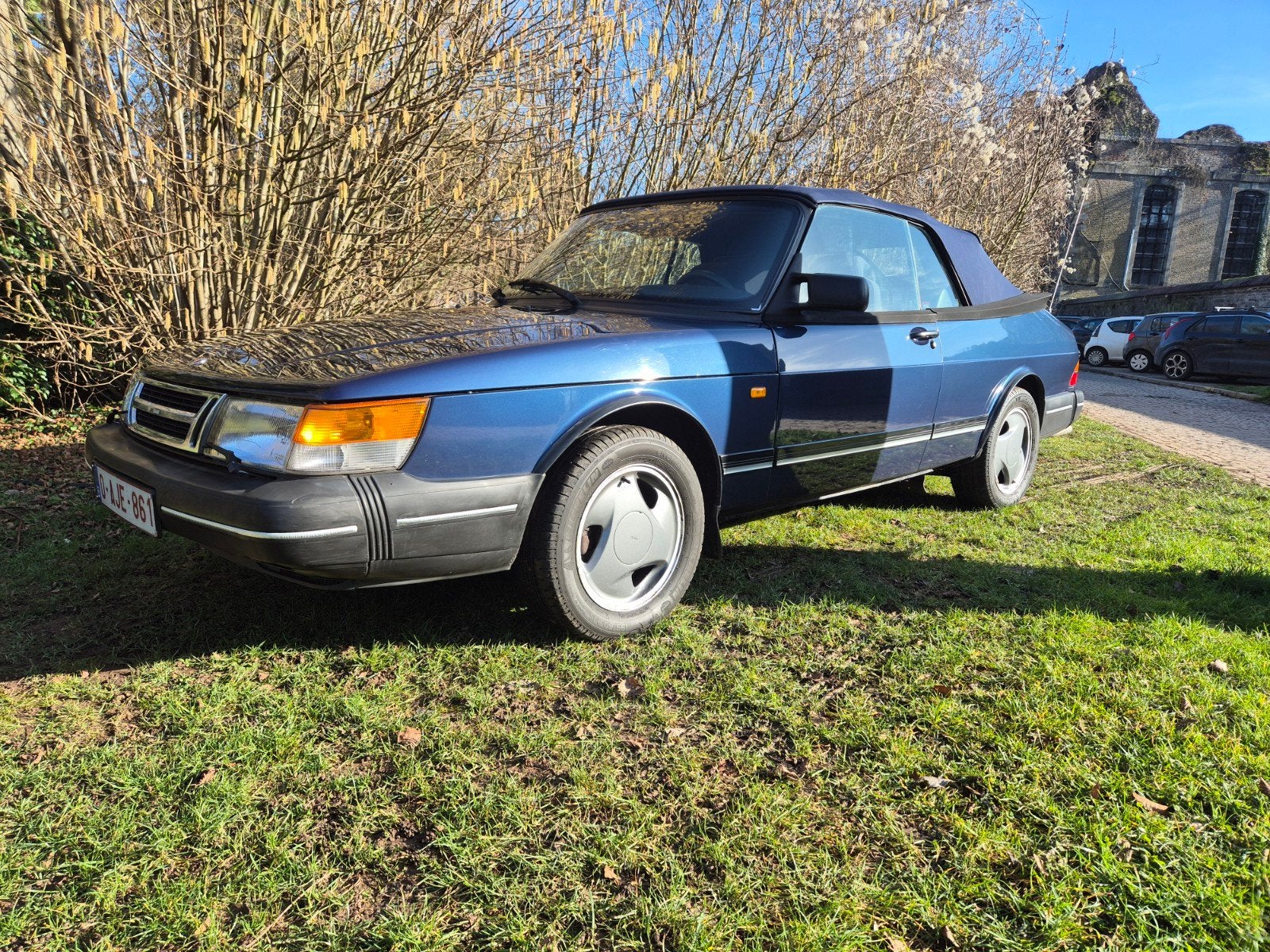 Saab 900 classic cabriolet, Autos, Cabriolet, Boîte manuelle, Particulier, 98 kW