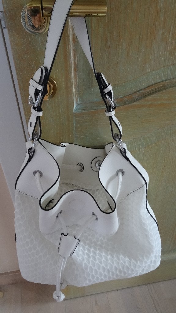 HANDTAS "TOM & EVA" NIEUW, Handtassen en Accessoires, Tassen | Damestassen, Ophalen of Verzenden, Nieuw, Wit, Handtas