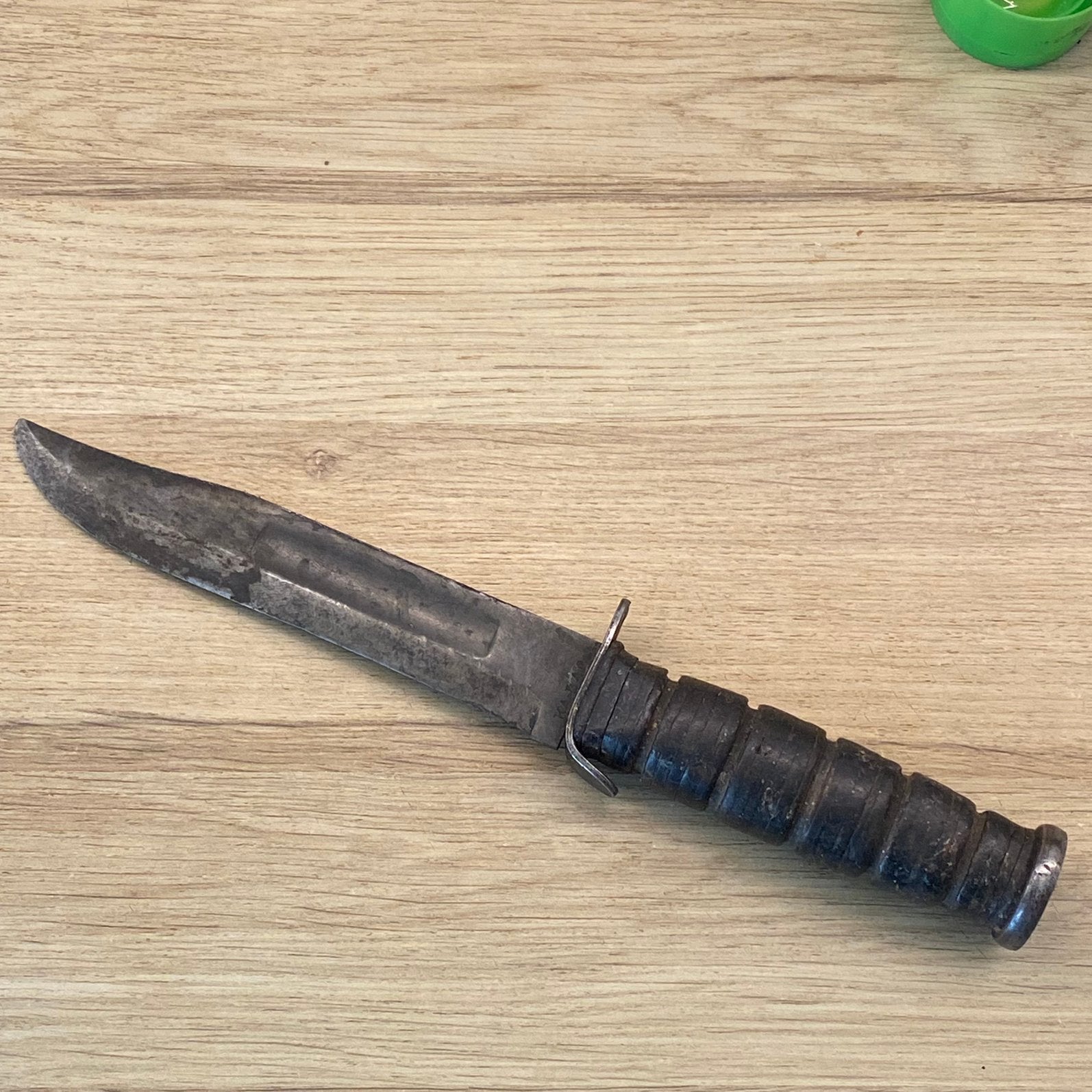 USMC KA-BAR, couteau marines US WWll, Collections, Enlèvement ou Envoi, Marine, Couteau ou Poignard