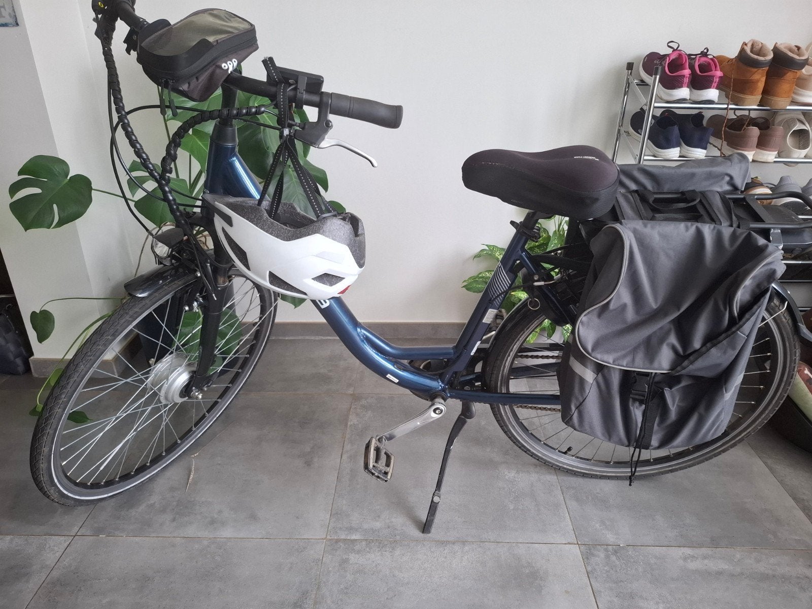 Vélo électrique Minerva., Autres marques, Comme neuf, 30 à 50 km par batterie, Enlèvement