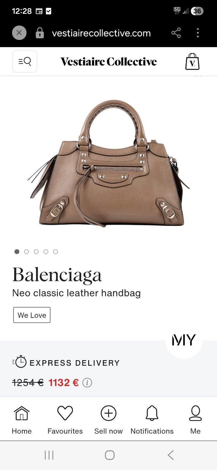 Handtas Balenciaga, Kinderen en Baby's, Luiertassen, Ophalen