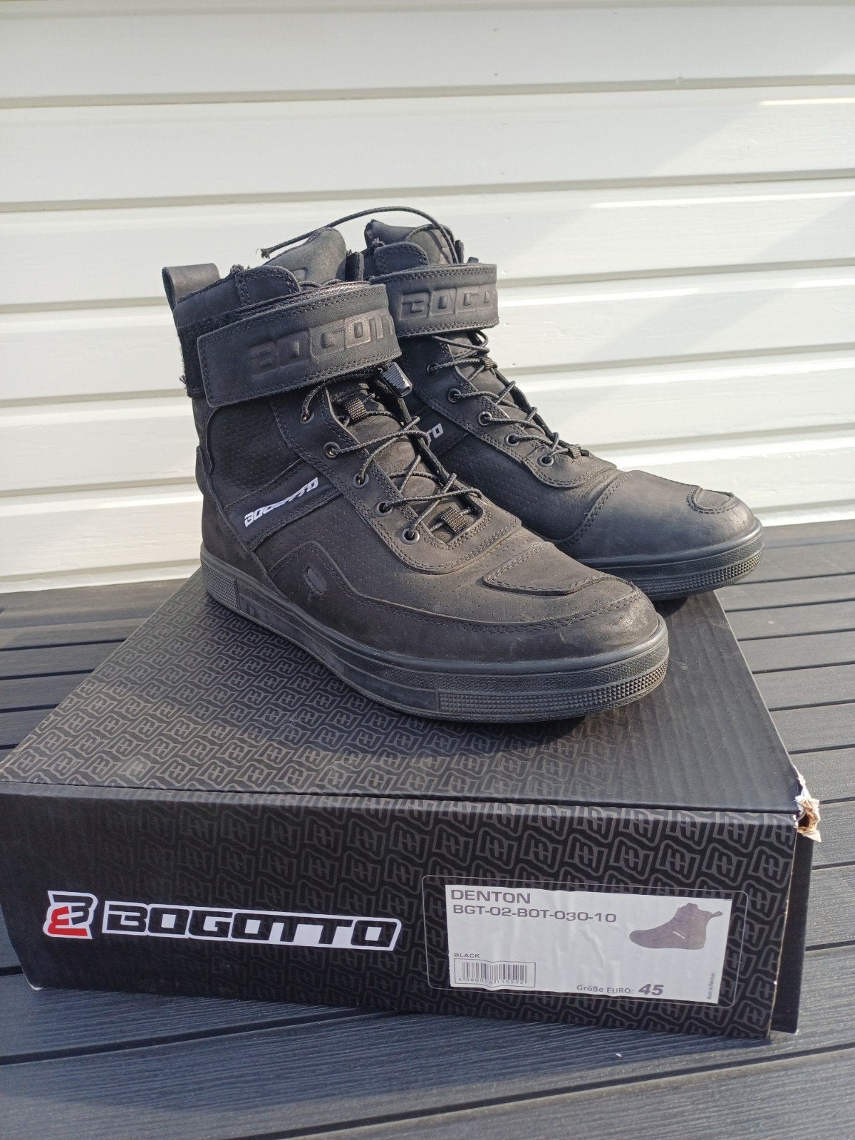 Chaussures de moto taille 45, Enlèvement