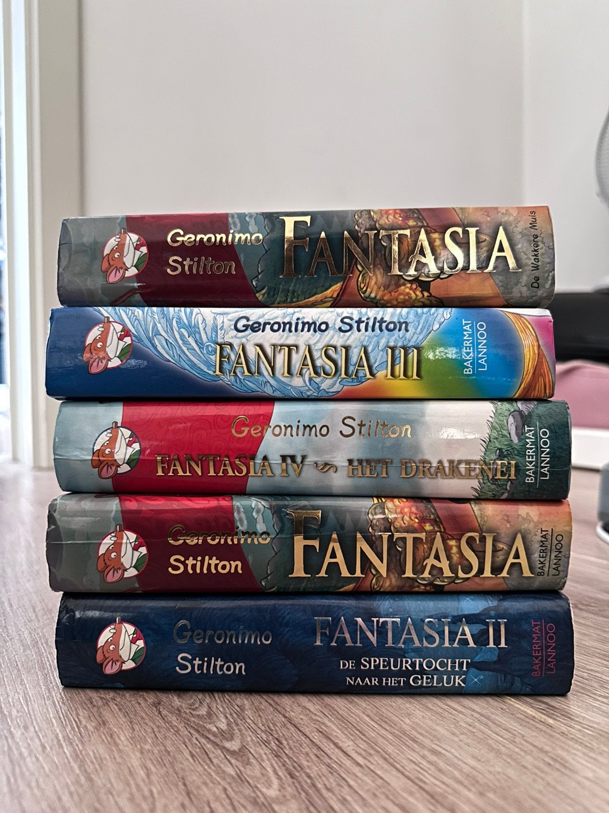 Lot 5x geronimo stilton fantasia hardcover, Boeken, Ophalen, Zo goed als nieuw