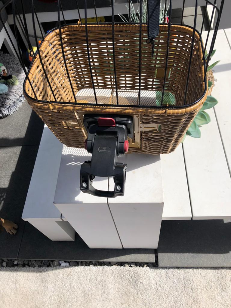 Fiets mandje voor aan het stuur, Ophalen, Zo goed als nieuw