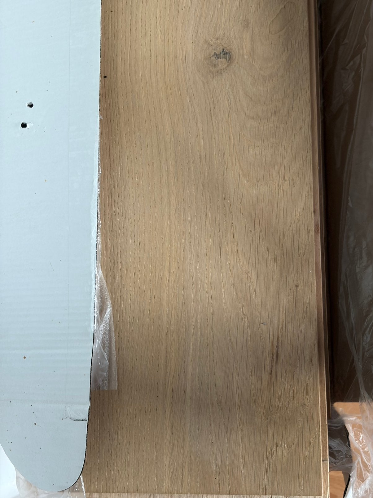 14 m2 Eiken parket (invisible gelakt), Enlèvement, Comme neuf, Parquet