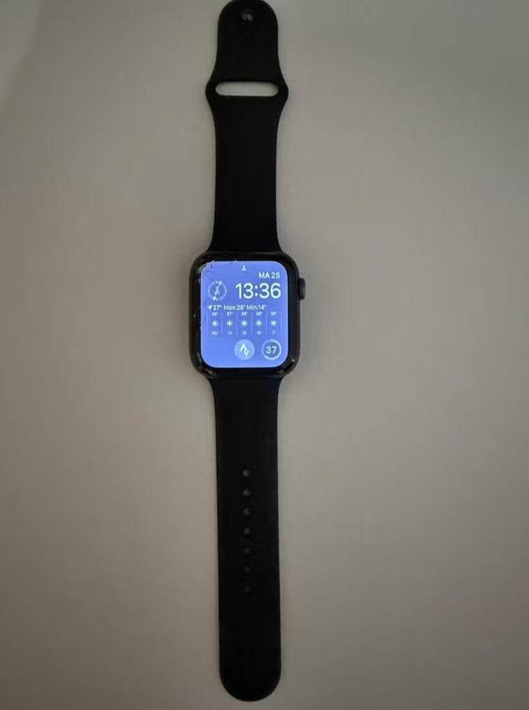 Apple Watch SE 44mm – Werkt perfect – Barst in scherm, Enlèvement, Utilisé